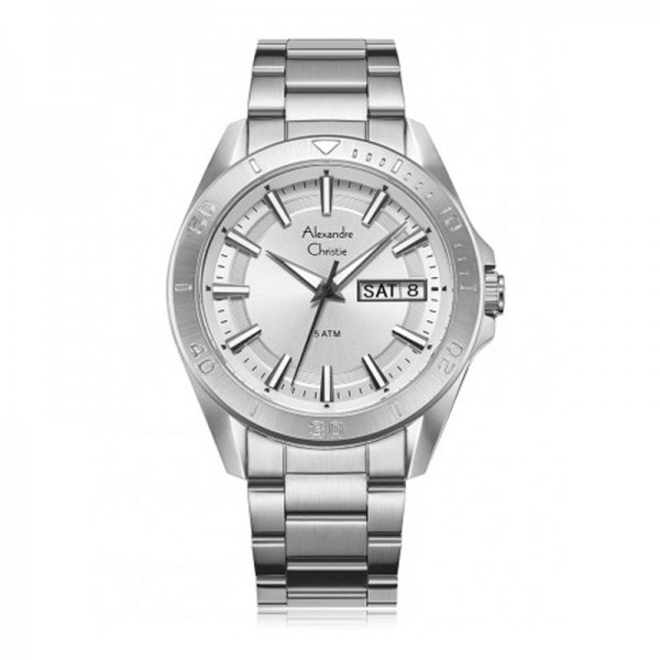 Alexandre Christie AC 6512 Silver White MEBSSSL